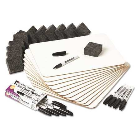 Lap Board Class Pack, Plain, 12/ST, White PK