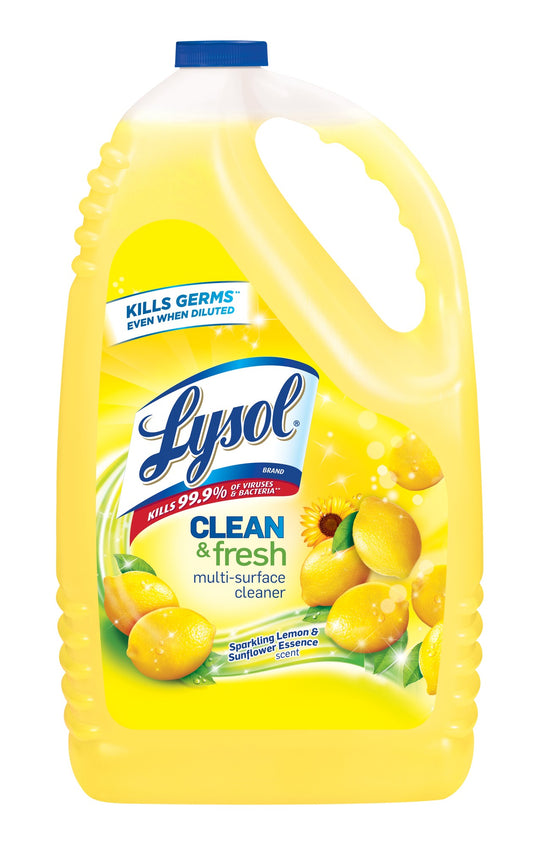 Lysol All Purpose Cleaner, Lemon, 4 x 4.26L / Local Pickup Only