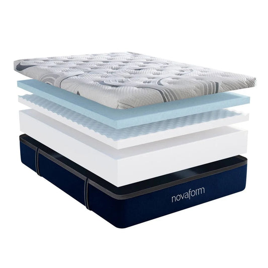 ComfortGrande Advanced 14" Gel Memory Foam King Mattress - Local Pickup Only