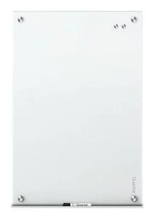 Quartet Infinity Tempered Glass Unframed Non-Magnetic Dry-Erase Whiteboard, 72" X 48", Frosted