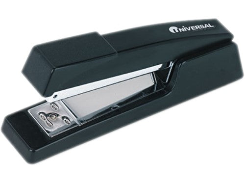 Universal 43128 Full Strip Stapler 15-Sheet Capacity Black