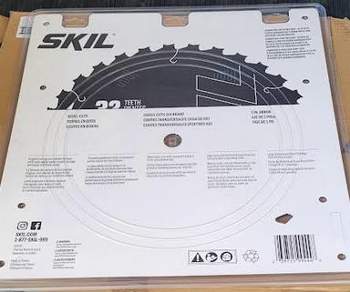 SKIL 16-5/16 in. D X 1 in. Carbide Tipped Circular Saw Blade 32 Teeth 1 Pc