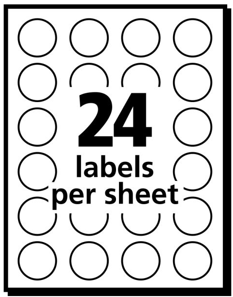 Avery Removable Color-Coding Labels