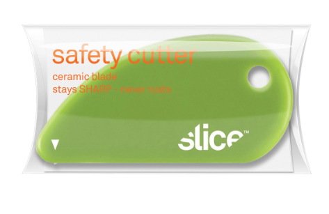 Safety Cutters, Fixed, Non-Replace Micro Safety Blade, Ceramic, Green