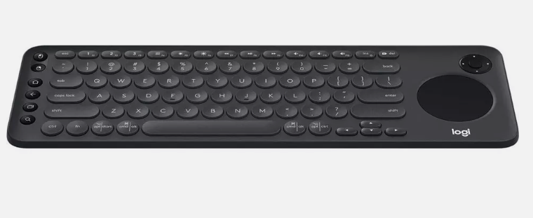 Logitech K600 TV - TV Keyboard with Integrated Touchpad and D-Pad Compatible with Smart TV