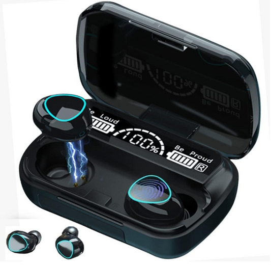 Wireless Earbuds Bluetooth V5.3 Headphones M10 IPX7 Waterproof