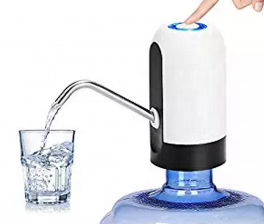 1pc Bottle Water Pump USB Rechargeable Automatic Electric Water Pump System