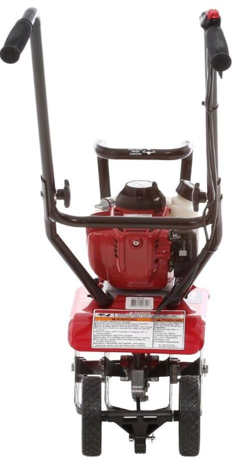 9 in. 25 Cc 4-Cycle Middle Tine Forward-Rotating Gas Mini Tiller-Cultivator