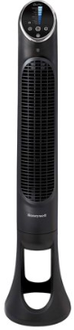 QuietSet 8-Speed 10 in. X 40 in. Black Whole-Room Tower Fan