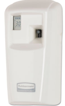 Rubbermaid Commercial Microburst Odor Control System 3000 LCD, White