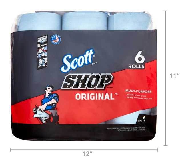 Scott Shop Towels (6-Pack)