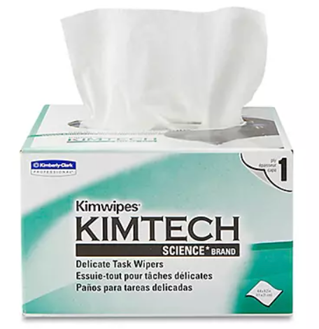 Kimtech Kimwipes, Delicate Task Wipers, 1-ply, 4.4 X 8.4, 286/box