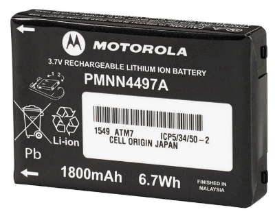 Li-Ion Battery for CLS Series Radios 3.7 V 1800 MAh PMNN4497