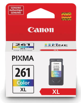 Canon CL-261XL (3724C001) Color Original High Capacity Ink Cartridge