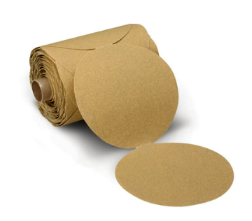 3M Stikit Paper Disc Roll 236U 5 in X NH P120 C-weight Die 500X 100 Discs per Roll (4 Rolls)