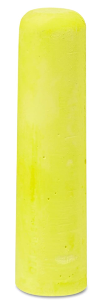 Industrial Railroad Crayon Chalk with Tapered 4" x 1" Sticks, Yellow, 72-Pack (88813)