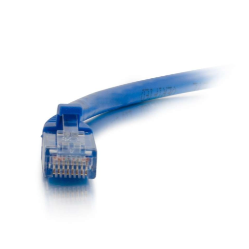 1ft Cat5e Unshielded Utp Ethernet Network Patch Cable - Blue