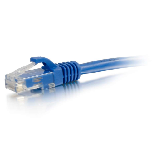 1ft Cat5e Unshielded Utp Ethernet Network Patch Cable - Blue