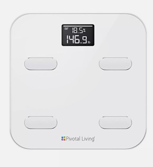 Pivotal Living Bluetooth Smart Scale, White