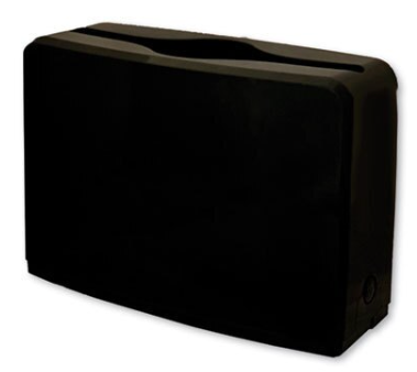 GEN Countertop Folded Towel Dispenser, 10.63 X 7.28 X 4.53, Black ( GEN1607 )