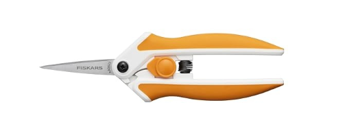 Fiskars Micro-Tip Easy Action Scissors, Pointed Tip