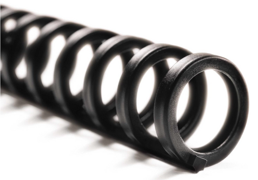 GBC Binding Spines/ Coils, 5/8" Diameter, 110 Sheet Capacity, ProClick, Black, 100 Pack (2514517)
