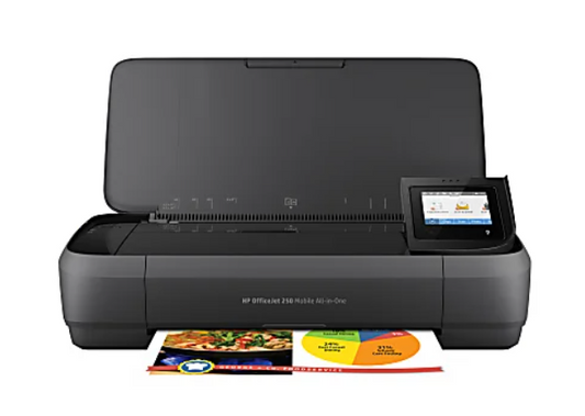 HP OfficeJet 250 Wireless Inkjet All-In-One Color Printer