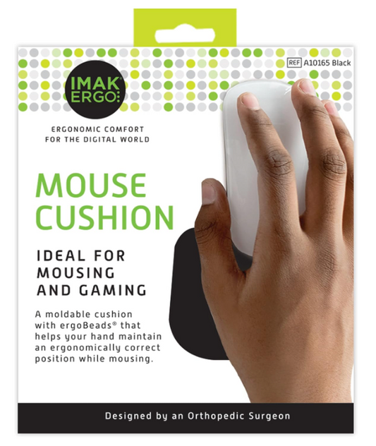 Imak Mouse Wrist Cushion - Black (D132) (IMAA10165)
