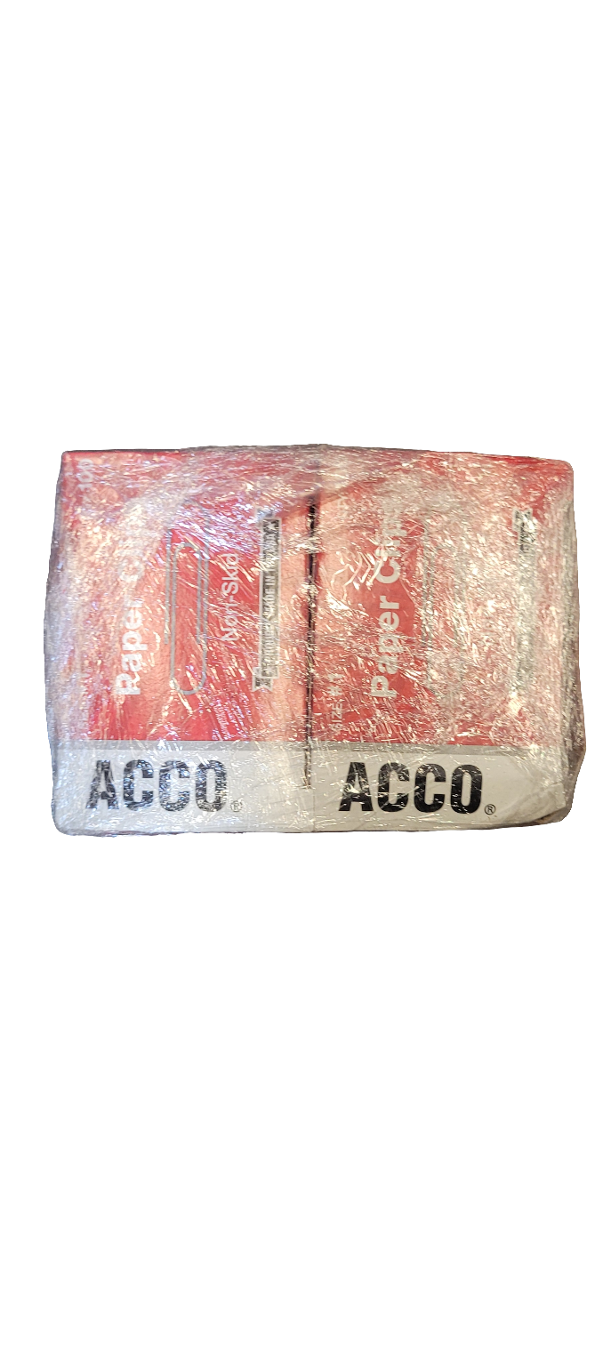 Acco Paper Clips Non Skid