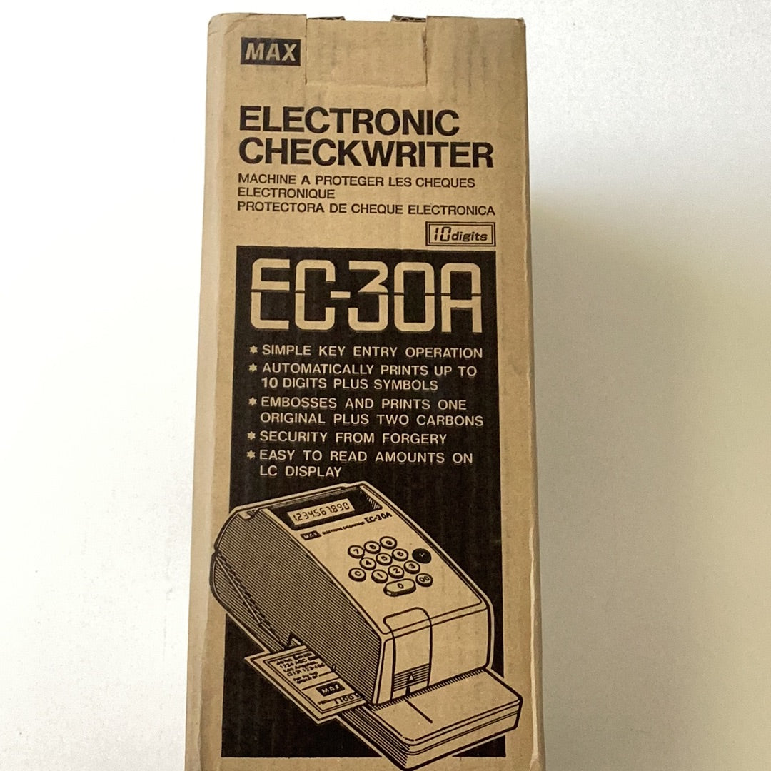 Electronic Check Writer