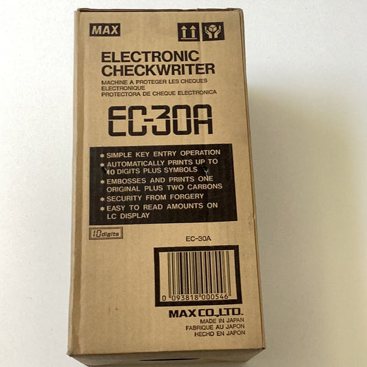 Electronic Check Writer