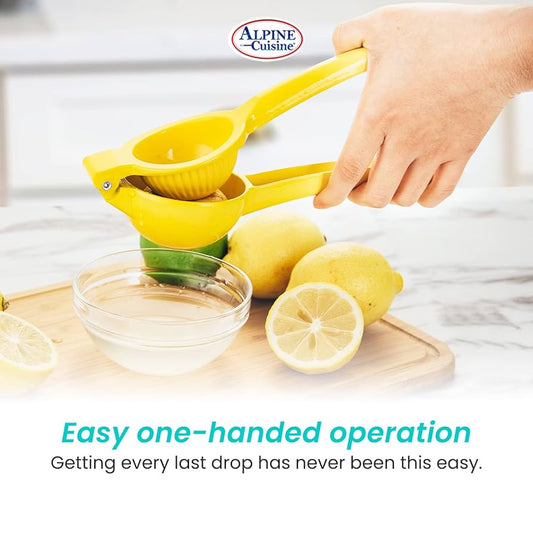 Alpine Cuisine Heavy Duty Lemon Squeezer Hand Press